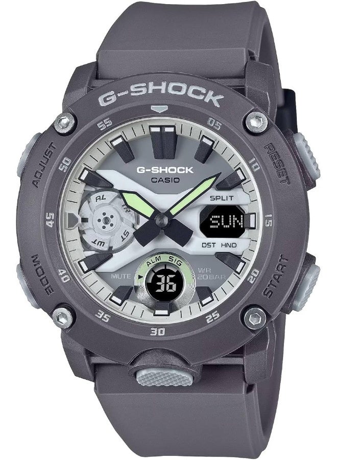 G-SHOCK Men's Analog & Digital Gray Dial Watch - GA-2000HD-8ADR - Image 1