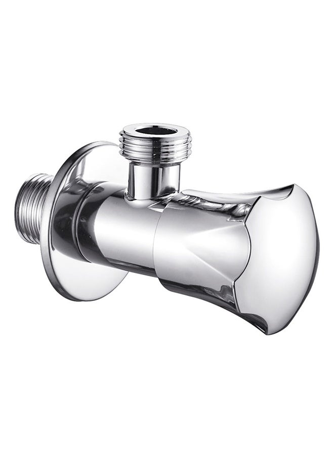 milano Kaz Angle Valve Stainless Steel Compression Angle Shut Off Water Valve Valves And Drains Plumbing Fittings For Hose Bath Shower Arm Toilet Bidet Sprayer Faucet Chrome  - Image 1