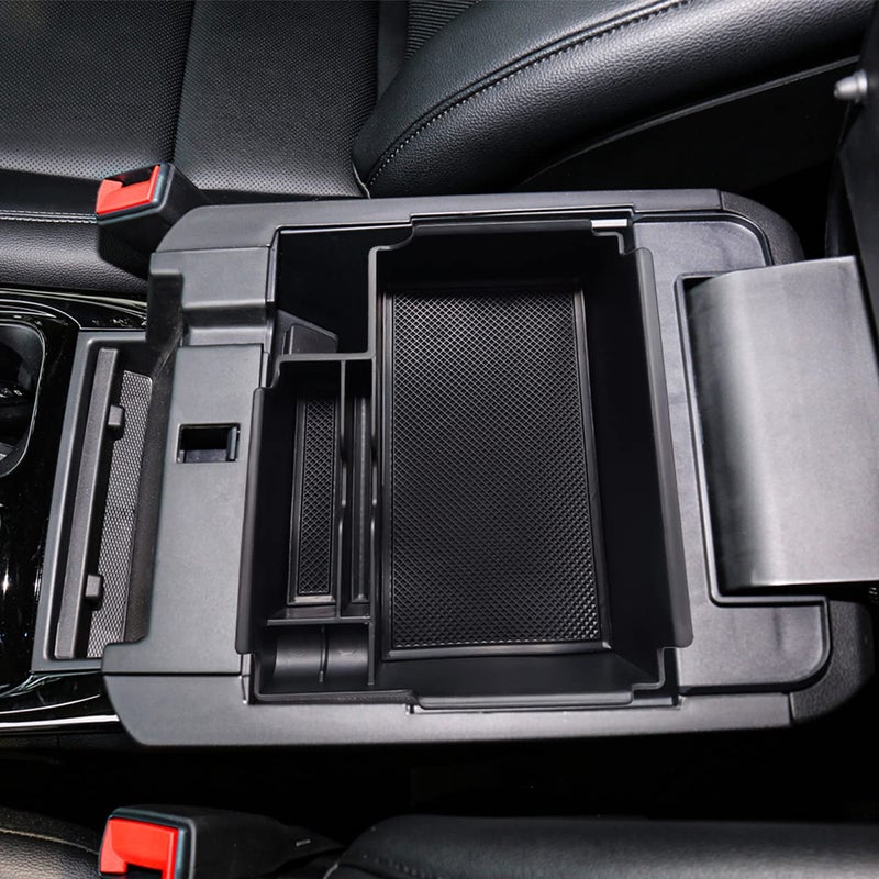 TACOBRO Center Console Organizer Tray Compatible with Ford Explorer 2020 2021 2022 2023 2024 2025 2026 Accessories Armrest Glove Box Secondary Storage Divider Insert ABS Materials - Image 3