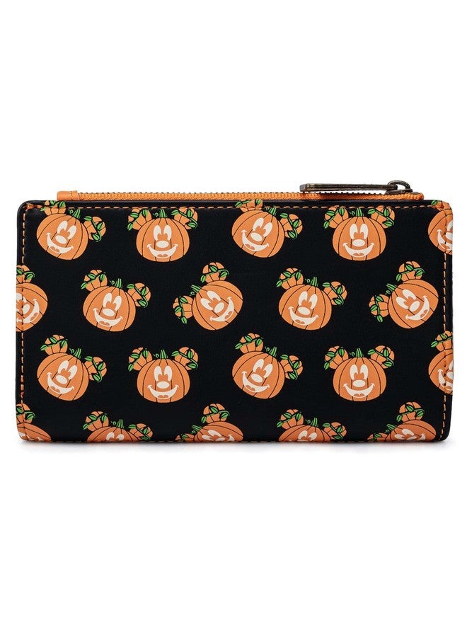 Loungefly Men's, Black/Orange, Wallet Dimensions: W 16.5 cm x H 10 cm - Image 4