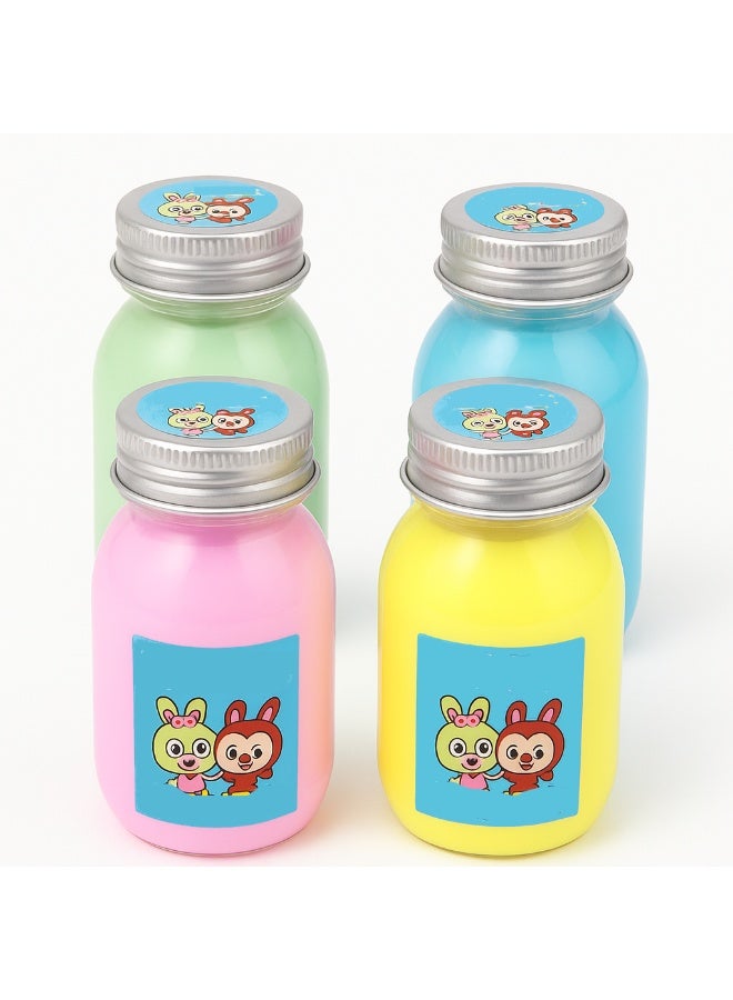 Rally Galaxy Colors Crystal Clay Slime Set of 4 - Image 4