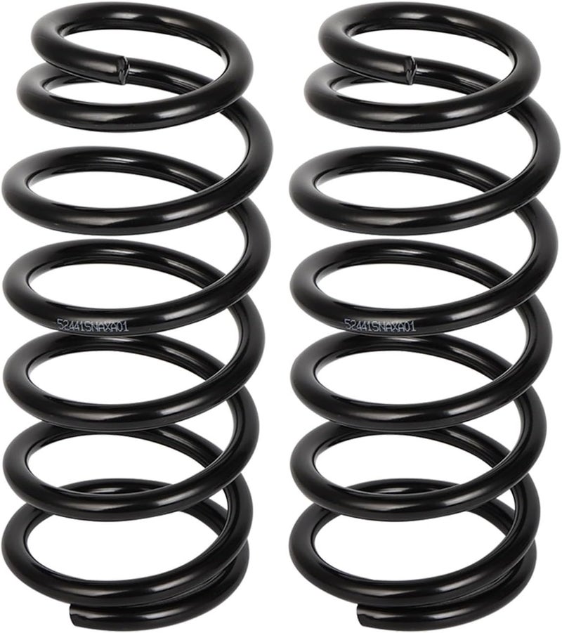 SCITOO 2Pcs Rear Suspension Coil Spring Set Fits 2006 2007 2008 2009 2010 2011 for Honda Civic with 81682 52441SNAXA01 Coil Springs - Image 1
