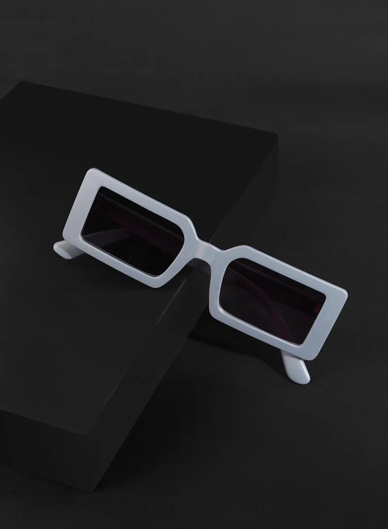 ووجلز نظارة شمسية مستطيلة أنيقة | حماية كاملة من الأشعة فوق البنفسجية | للرجال والنساء