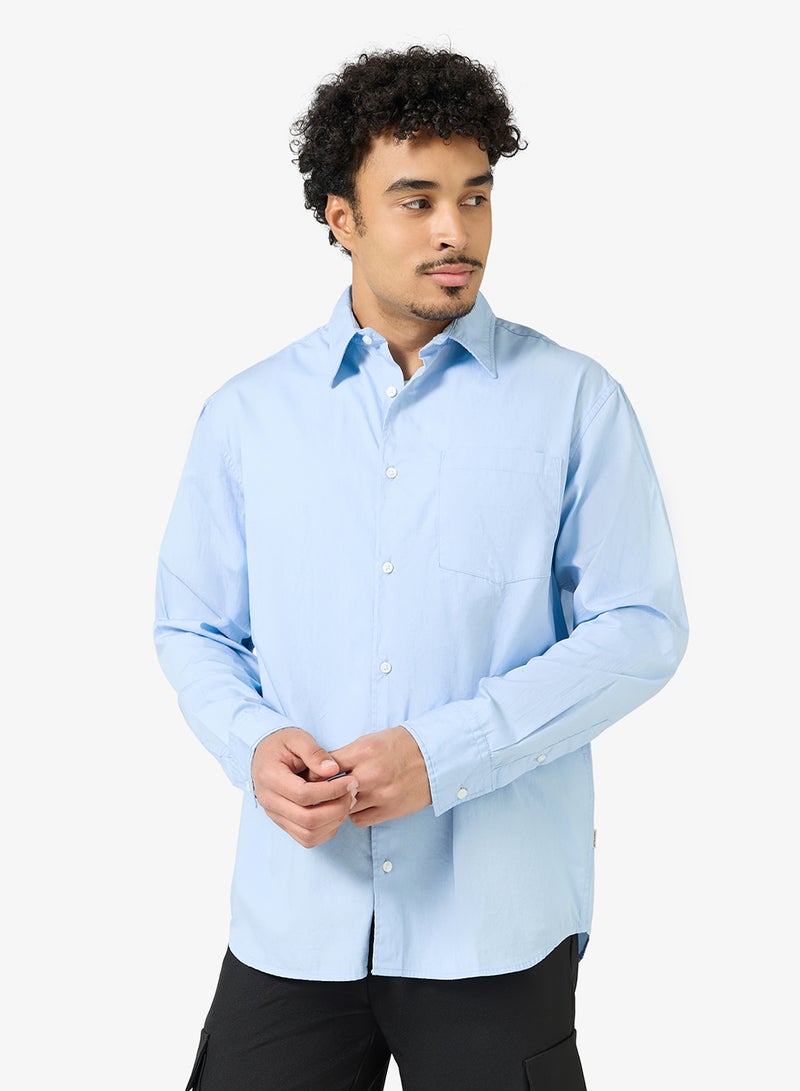 جاك اند جونز قميص بوبلين بأكمام طويلة - Image 1