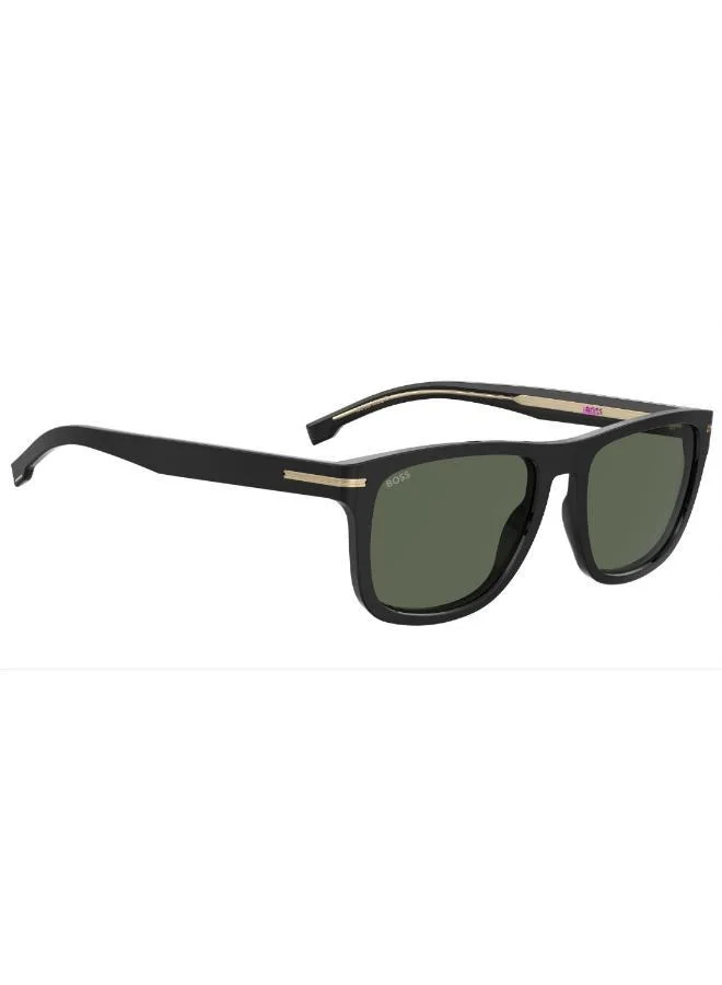 BOSS Men's UV Protection Sunglasses Boss 1626/S Black 42.8 - Lens Size: 55 Mm