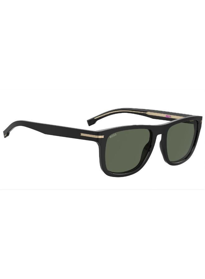 BOSS Men's UV Protection Sunglasses Boss 1626/S Black 42.8 - Lens Size: 55 Mm - Image 2