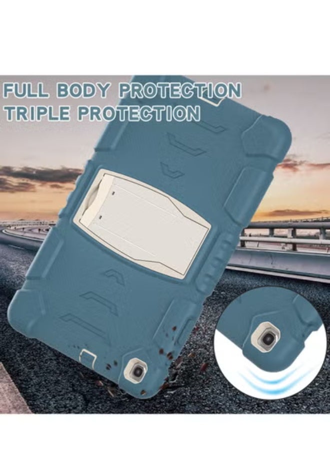 جولف لينك غطاء حماية خلفي من جلف لينك لجهاز سامسونج تاب A T510/T515 مقاس 10.1 بوصة، لون أزرق زهرة الذرة - Image 4