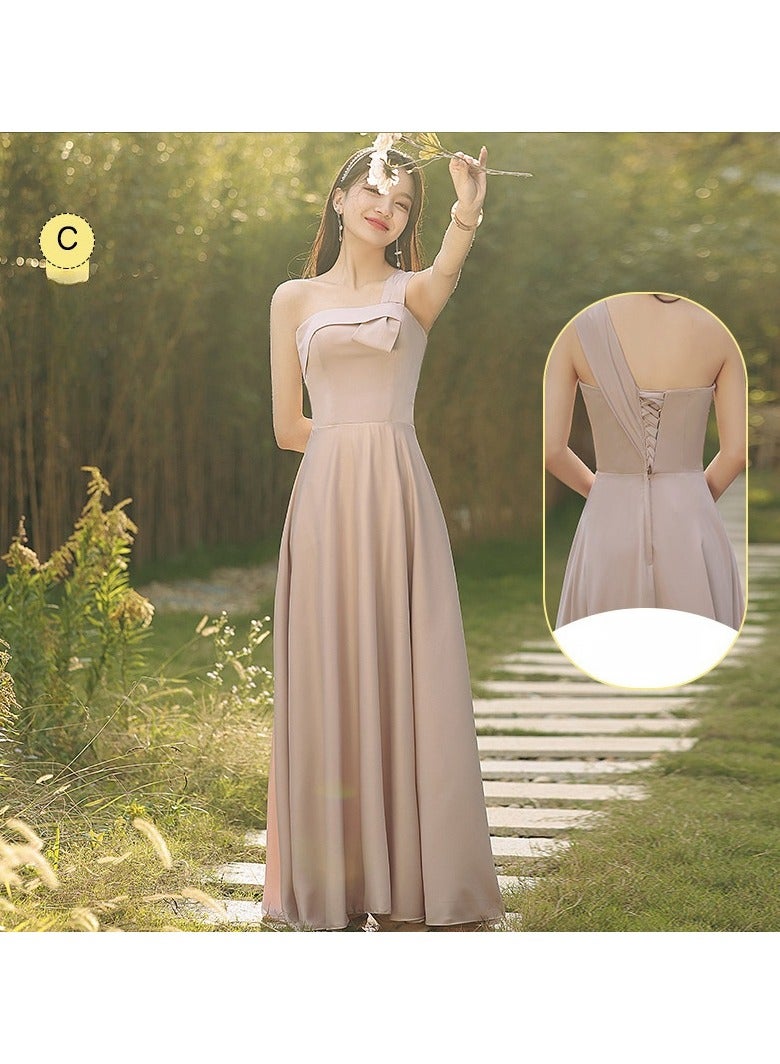 KUYING New Fashionable and Elegant Bridesmaid Dress  - Image 1