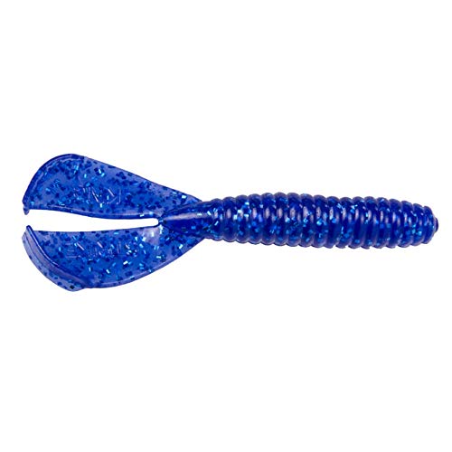 Strike King Rage Menace Grub Fishing Lure, Soft Plastic Double Tail Grub, Crazy Tail Action, 3 1/2-Inches - Image 2
