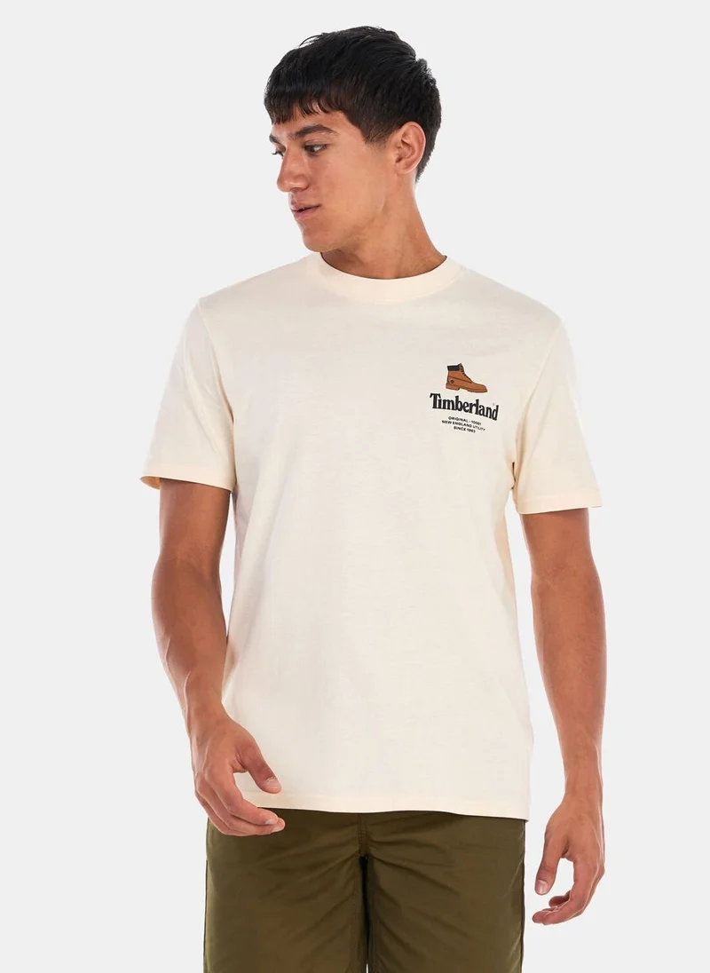 Timberland Men's Boot Logo T-Shirt