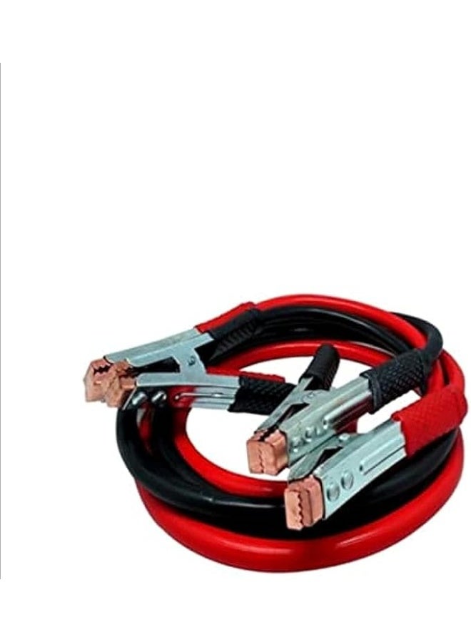800A High-Voltage Car Battery Jumper Cables - Heavy-Duty High-Conductivity Copper Booster Cables - Safe & Rapid Ignition (Red & Black)