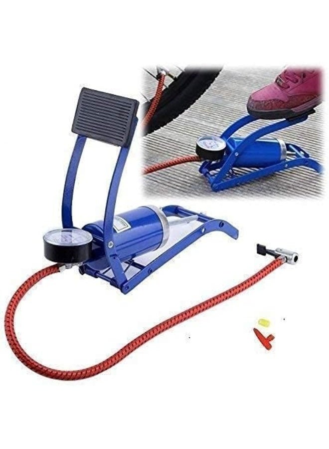 Generic ZAYNE High Pressure Foot Pump, Bike Motorbike Inflation Pump with Pressure Gauge  - Image 4