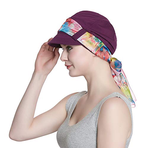 Alnorm Cotton Hats for Women Chemo Winter Cozy Hat - Image 1