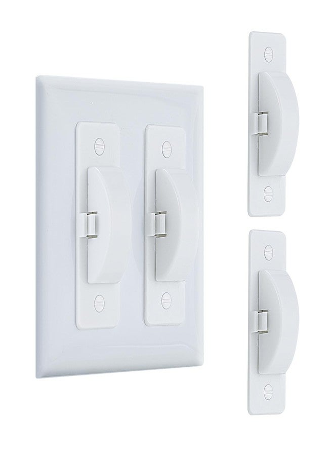 Roxiuc Switch Cover-Light Switch Cover-Light Switch Cover Guard-Light Switch Guard-Light Switch Cover Child Proof-Child Proof Light Switch Cover (White,2pc) - Image 1