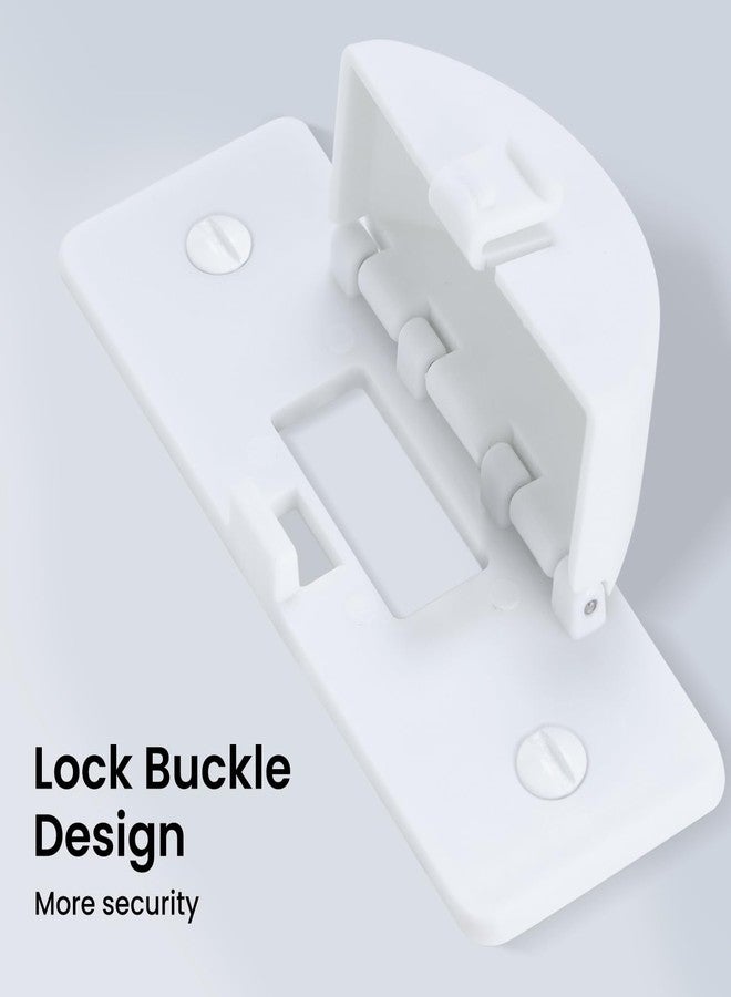 Roxiuc Switch Cover-Light Switch Cover-Light Switch Cover Guard-Light Switch Guard-Light Switch Cover Child Proof-Child Proof Light Switch Cover (White,2pc) - Image 3