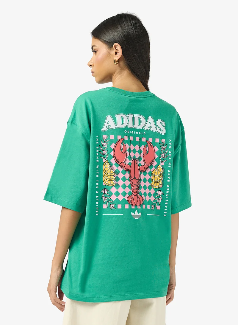 اديداس اوريجينالز Lobster Graphic T-Shirt