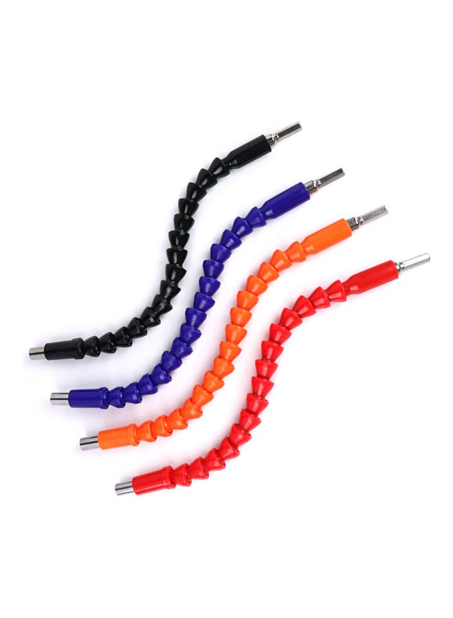 295mm Flexible Shaft Extension Screwdriver Electronic Drill Bit Holder Link Rod Black 20*10*20cm - Image 3