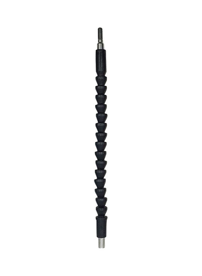 295mm Flexible Shaft Extension Screwdriver Electronic Drill Bit Holder Link Rod Black 20*10*20cm - Image 1