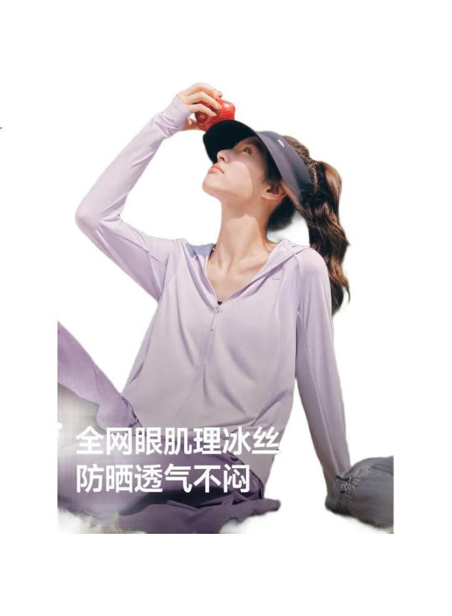 Beneunder Sun Protection Jacket Women Loose Breathable As100 Galaxy Grey L - Image 1