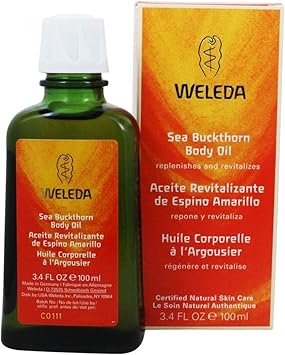 WELEDA UK Sea Buckthorn Body Oil 100ml PACK OF 1 - Image 1
