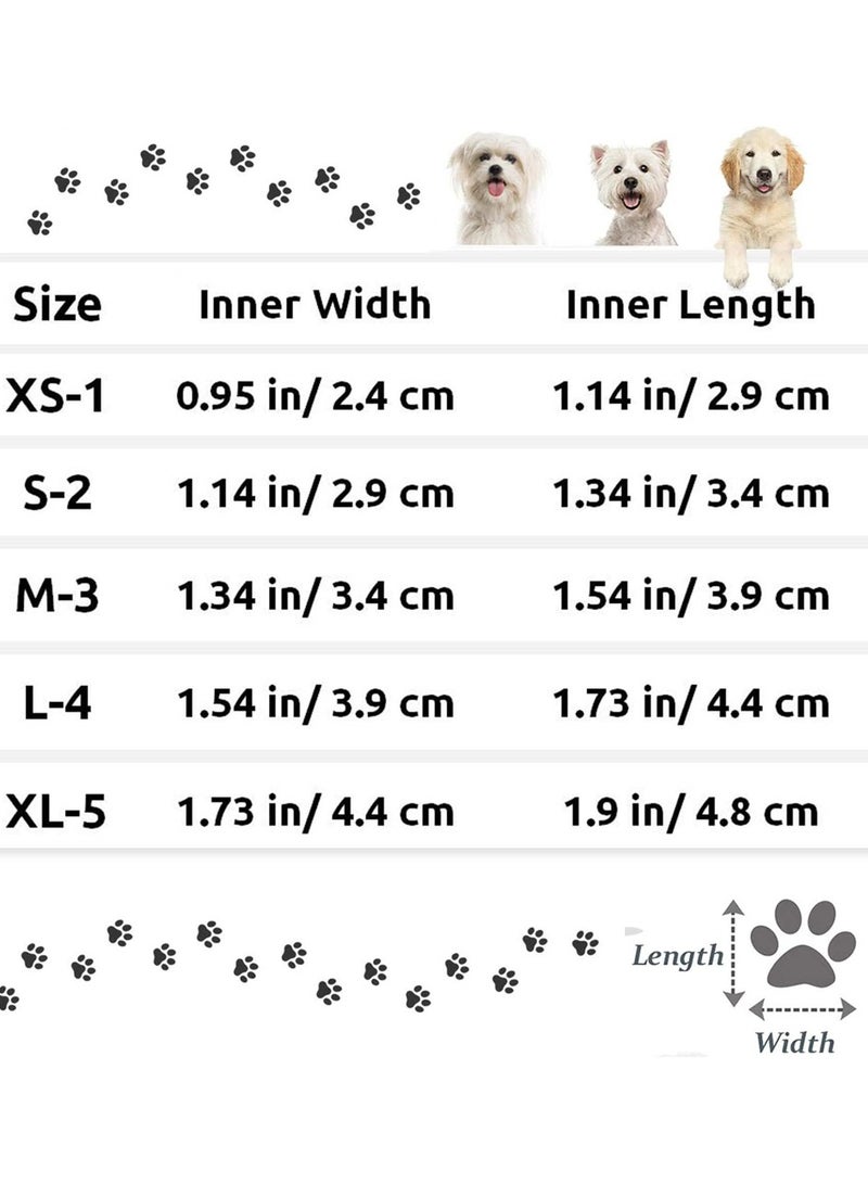 Durable Breathable Waterproof Dog Shoes for Small Dogs, Anti-Slip Pet Boots with Zipper Closure, Perfect Paw Protectors for Hot Pavement (Size M) - Image 5
