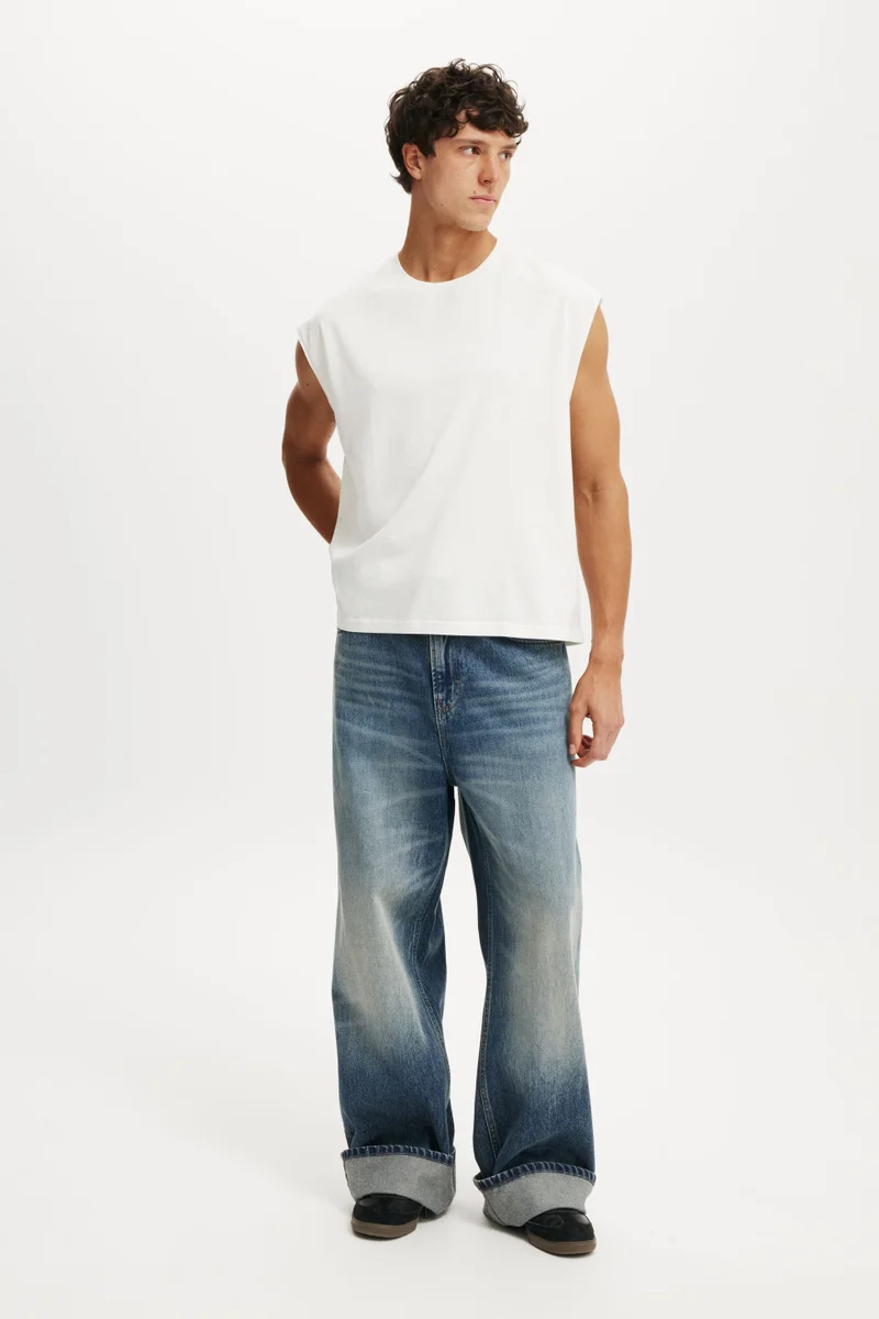 كوتون اون CROPPED FIT MUSCLE