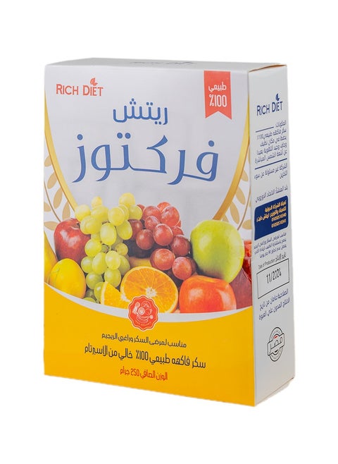 Rich Sugar Fructose 250g Box