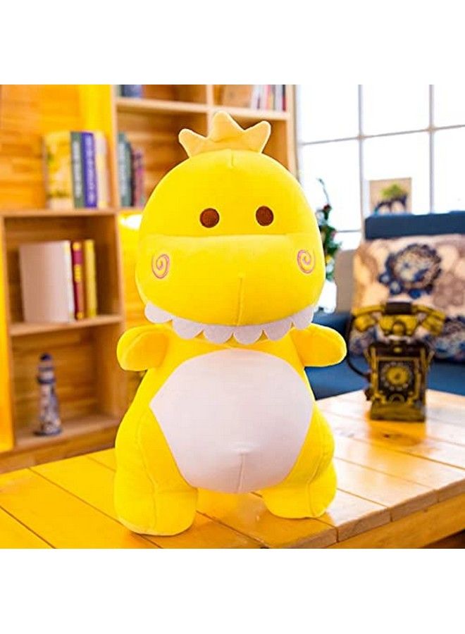 SCOOBA دميّة ديناصور ناعمة للغاية بتاج 35 سم متعددة الألوان - Image 3