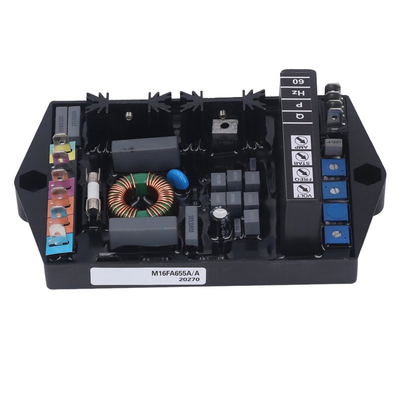 Automatic Voltage Regulator ABS M16FA655A Flame Retardant - Precise Voltage Adjustment Generator AVR Module for Single and Three Phase Generators - Image 5