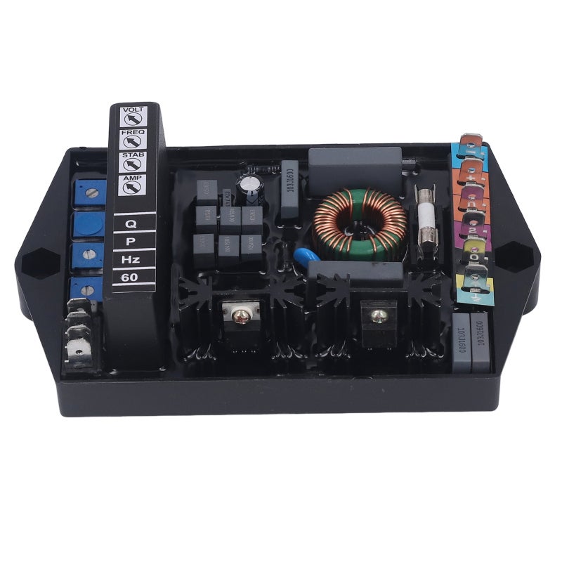 Automatic Voltage Regulator ABS M16FA655A Flame Retardant - Precise Voltage Adjustment Generator AVR Module for Single and Three Phase Generators - Image 1