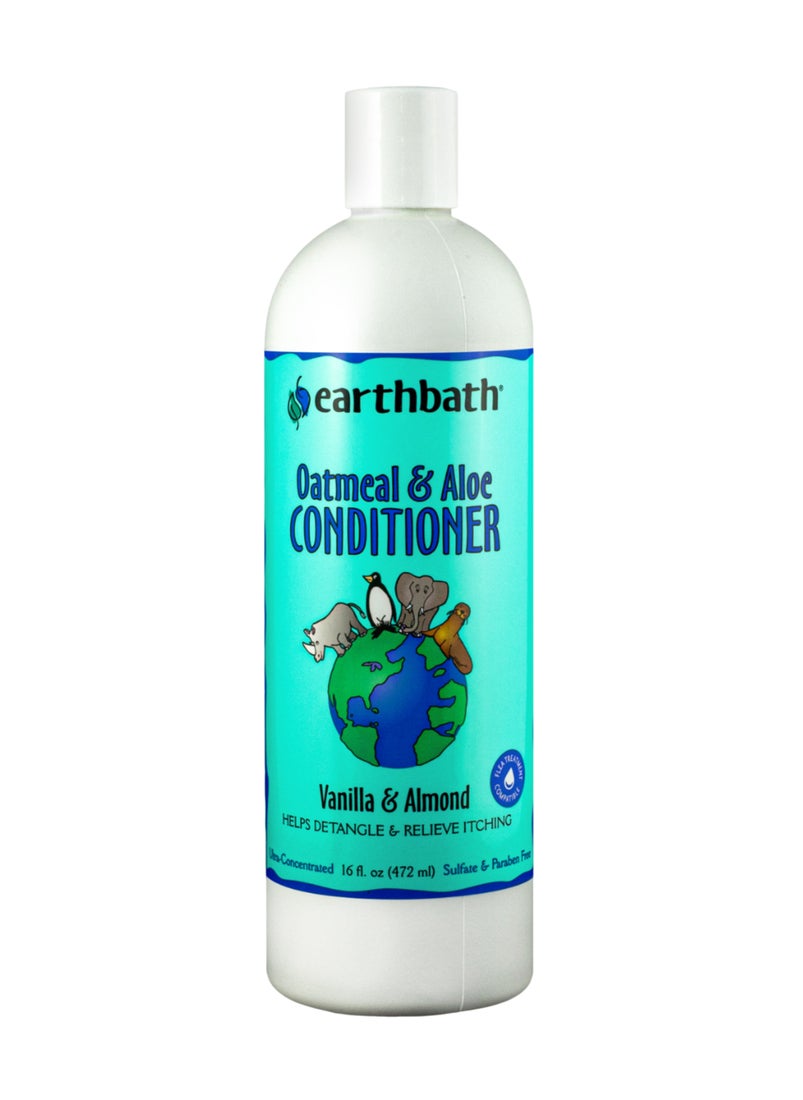 earthbath Oatmeal And Aloe Conditioner Vanilla And Almond  - Image 1