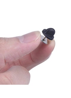 eBoot eBoot Tie Tacks Blank Pins with PVC Rubber Pin Backs (100)  - Image 5