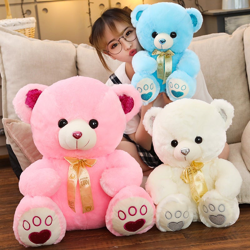 Cute Teddy Bear Plush Toy for Kids - Image 1