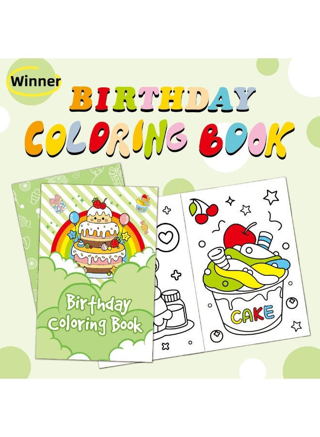 وينر لطيف وعصري: كتب تلوين للكبار والصغار، جريئة وبسيطة، بتصميمات بسيطة وأنيقة، مثالية للاسترخاء، تتميز بأشياء لطيفة كتاب تلوين للأطفال غلاف ورقي (12 ورقة) - Image 1