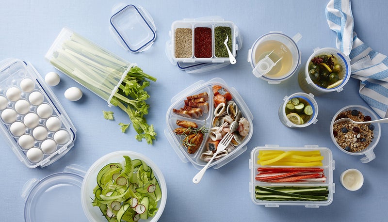 LocknLock LOCK & LOCK SPECIAL 3 Divided Lunch box Container (Small) - Image 4