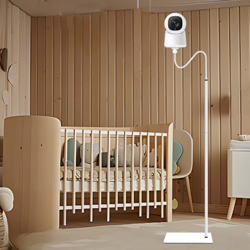 EYSAFT Baby Monitor Floor Stand Holder Mount Compactible for eufy E21,E30,Spaceview E110, Spaceview pro E210 - Image 5
