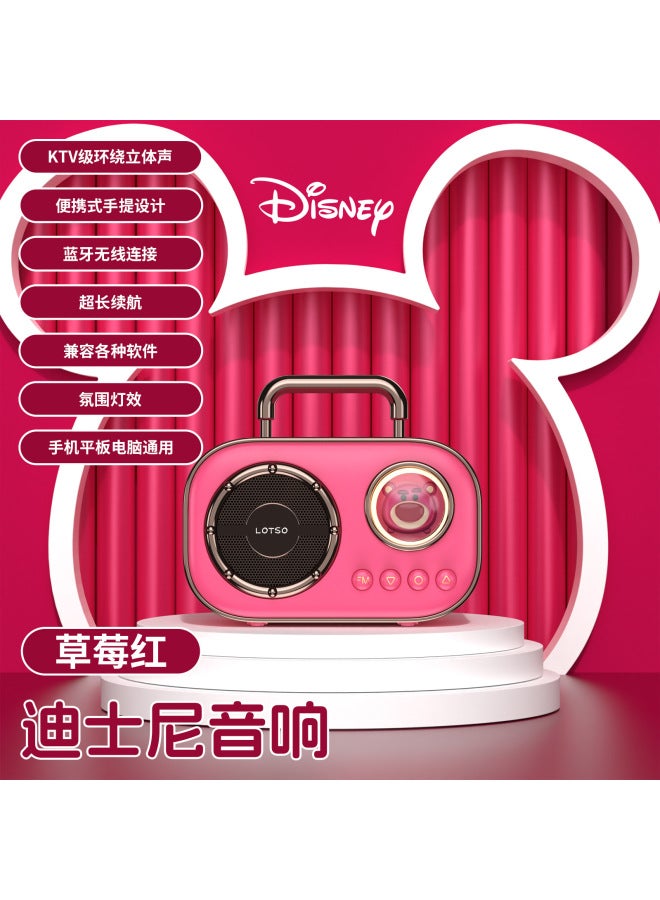 كوالتي سماعة بلوتوث ملونة ضوء حقيقي ديزني سوبر صغيرة محمولة للخارج دمية صوت هدية صغيرة - Image 1