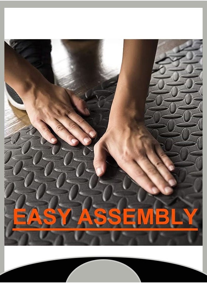 Generic - Foam Floor Mats, Thickened Splicing Crawling Mats, Waterproof And Anti-Fouling, Strong Elastic Design, Floor Sponge Mats, Bedroom Tatami Soundproof Crawling Mats, Yoga Exercise Mats（Beige） - Image 1
