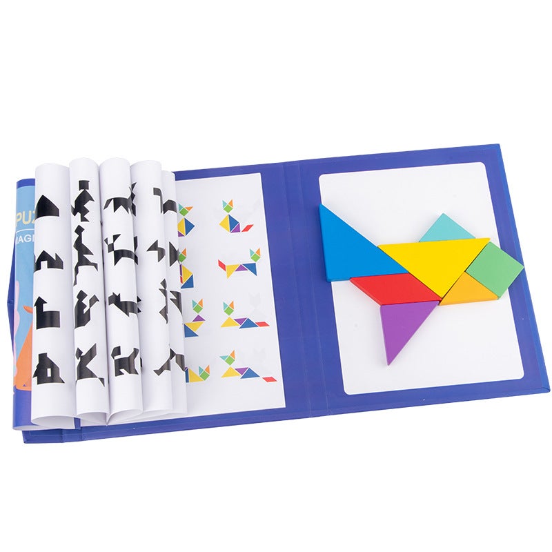 Magnetic Jigsaw Puzzle Puzzle Magnetic Primary School Students First Grade Children'S Kindergarten Educational Toys - Image 4