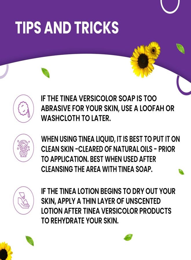 Naturasil Antifungal Tinea Versicolor Treatment Kit Gentle & Fast Relief for All Types of Tinea, Folliculitis, Itch & Chilblains| Safe for Kids & Adults| Sulfur Lotion (4oz) + 1 Relief Soap (4oz) - Image 5