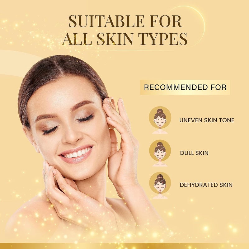 Generic Coffee Facial Kit Awaken the Skin Nourishes Deeply Facial Scrub Massage Cream Massage Gel Face Pack Coffee Facial Kit for Women Men No Paraben 400 g Pack of 4  - Image 3