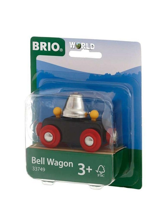 Brio World - 33749 Bell Wagon - Interactive Train Toy for Kids | Develops Motor Skills | Compatible with BRIO Railway Toys | Ideal for Ages 3 and Up - Image 1