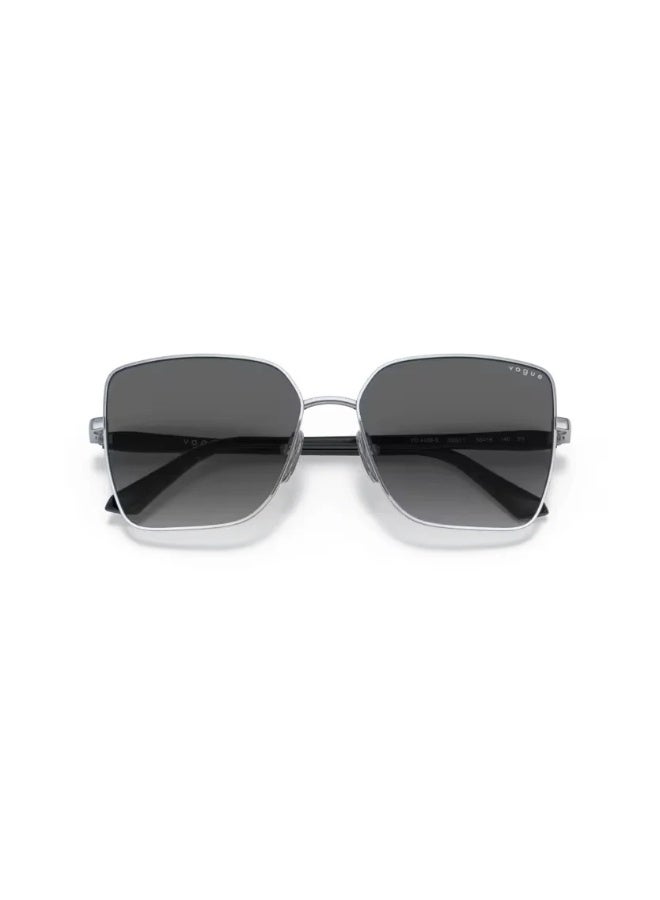 Vogue Sunglasses - VO 4199-S 323/11 - Lens Size: 58 mm - Silver Black - Image 1