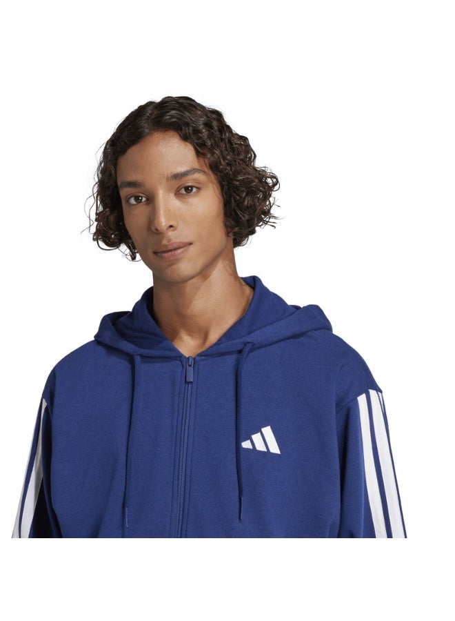 adidas Originals essentials three stripes french terry fullzip men hooded track top - Image 5
