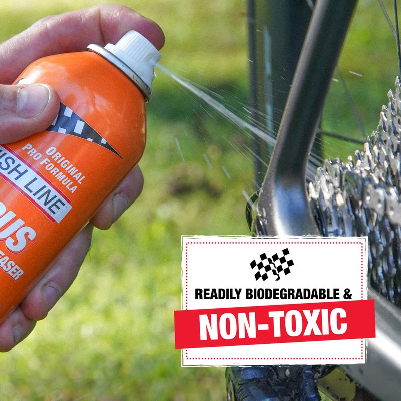 Finish Line Citrus Bike Degreaser â€“ Biodegradable, Non-Toxic Formula with Orange Peel Extracts, Penetrates Deep and Dilutes for Versatile Cleaning, 1 Gallon - Image 5