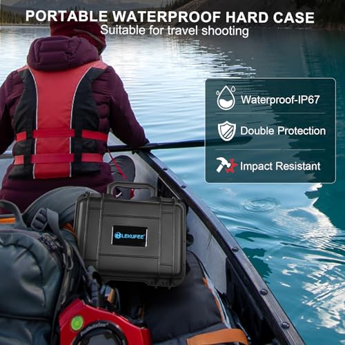 Lekufee Portable Travel Waterproof Hard Case for DJI Mini 4K/2 SE/2 and Other Accessories(CASE ONLY) - Image 5