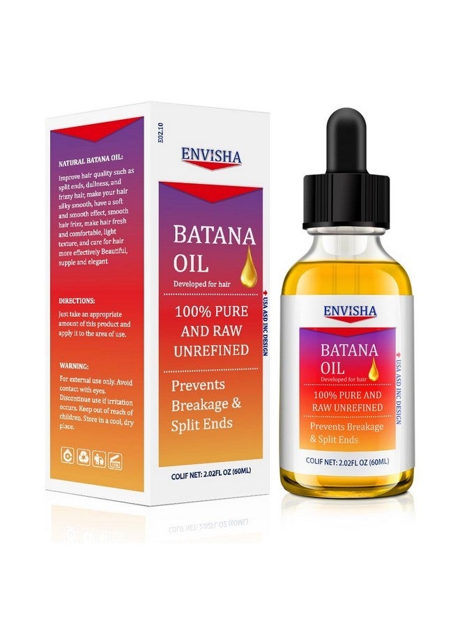 اينڤيشا زيت الباتانا الخام من إنفيشا لنمو الشعر، زيت الباتانا النقي والطبيعي 100% من هندوراس، سيروم مرطب ومقوي للشعر للنساء والرجال - Image 1