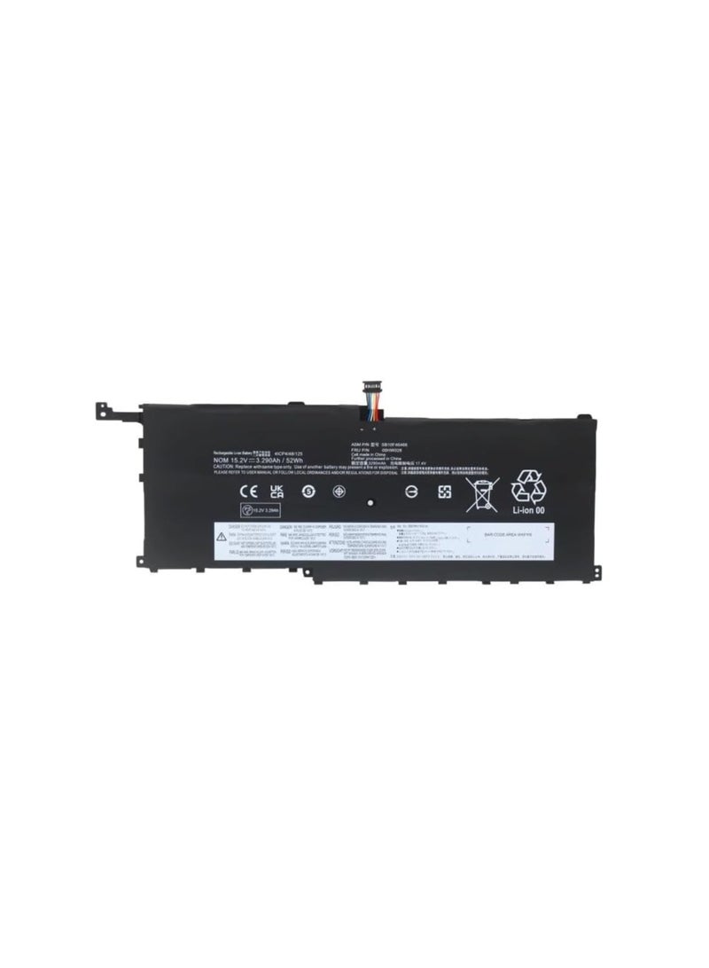 Terabyte 15.2V 56Wh 3680mAh 01AV409 Laptop Battery Compatible with Lenovo. ThinkPad X1 Yoga Gen 1 Carbon Gen 6 Series Notebook 01AV410 SB10K97566 SB10K97567 00HW028 - Image 1