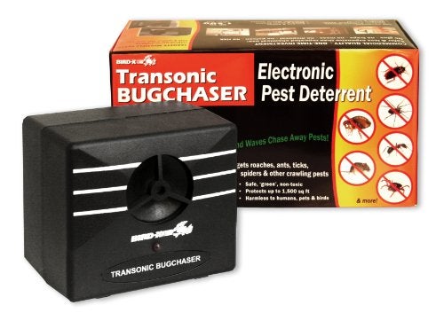 Bird-X BirdX Transonic Bugchaser Rodent and Insect Chaser Ultrasonic Critter Ridder Device for Indoor Areas Covers Up to 1500 sq ft 275 W x 35 H x 325 D - Image 3
