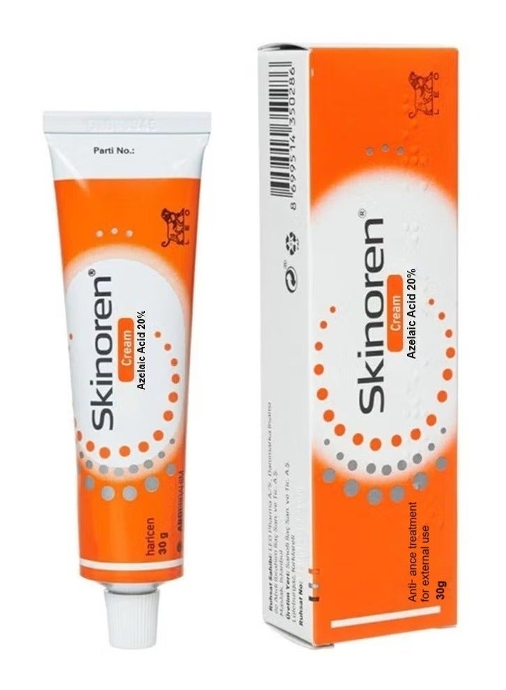 Skinoren Original Skin Whitening Cream and Moisturizing for All Skin Types (30g) - Image 2